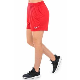 Nike BV6860-657 Dri-Fit Park III Kadın Kırmızı Kadın Futbol Şort