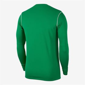 Nike BV6875-302 Yeşil Dry Park20 Crew Top Futbol Uzun Kollu Erkek T-Shirt