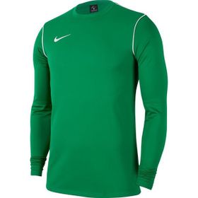 Nike BV6875-302 Yeşil Dry Park20 Crew Top Futbol Uzun Kollu Erkek T-Shirt