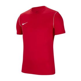 Nike BV6883-657 Kırmızı M Nk Dry PARK20 Top Ss Erkek T-Shirt