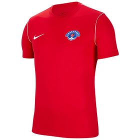 Nike BV6883-657 Kırmızı M Nk Dry PARK20 Top Ss Erkek T-Shirt