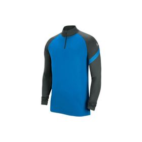 Nike BV6916-406 Mavi Dry-Fit Academy Uzun Kollu Futbol Erkek T-Shirt