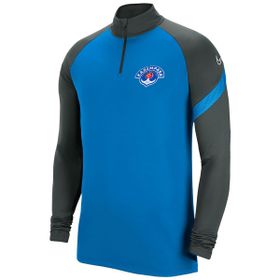 Nike BV6916-406 Mavi Dry-Fit Academy Uzun Kollu Futbol Erkek T-Shirt