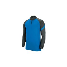 Nike BV6916-406 Mavi Dry-Fit Academy Uzun Kollu Futbol Erkek T-Shirt