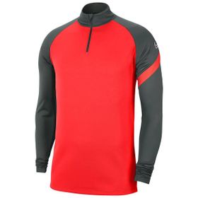 Nike BV6916-635 Kırmızı Dri-Fit Academy Uzun Kollu Futbol Erkek T-Shirt