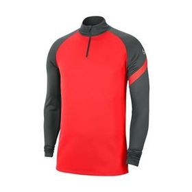 Nike BV6916-635 Kırmızı Dri-Fit Academy Uzun Kollu Futbol Erkek T-Shirt