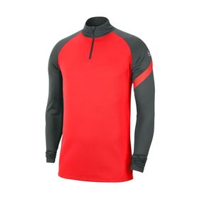 Nike BV6916-635 Kırmızı Dri-Fit Academy Uzun Kollu Futbol Erkek T-Shirt