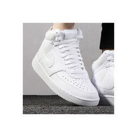 Nike CD5436-100 Court Vision Mid Yarım Boğazlı Sneaker Kadın Spor Ayakkabı