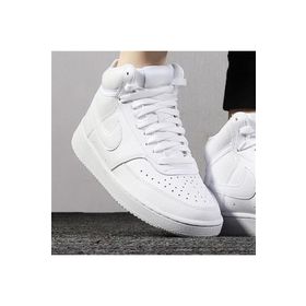 Nike CD5436-100 Court Vision Mid Yarım Boğazlı Sneaker Kadın Spor Ayakkabı