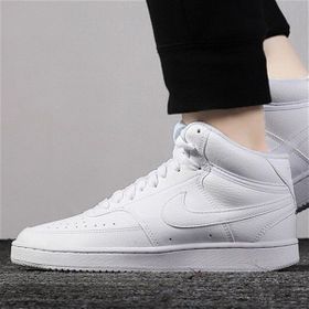 Nike CD5436-100 Court Vision Mid Yarım Boğazlı Sneaker Kadın Spor Ayakkabı