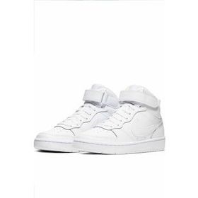 Nike CD7782-100 Court Borough Mid 2 Kadın Günlük Spor Ayakkabı Beyaz