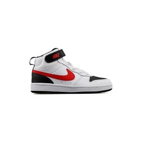 Nike CD7783-110 COURT BOROUGH MID 2 Beyaz Siyah Erkek Çocuk Yürüyüş Ayakkabısı