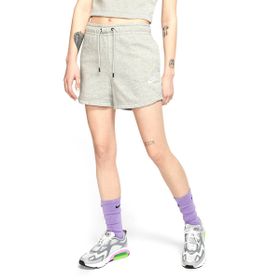 Nike CJ2158-063 W Nsw Essntl Flc Hr Short Ft Kadın Siyah Günlük Stil Şort