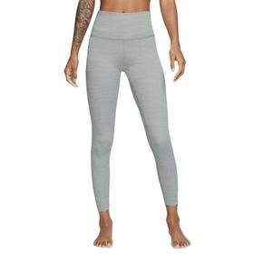 Nike CJ3801-073 Fs Yoga Luxe Infinalon High Rise Yüksek Belli 7/8 Boy Gri Tayt