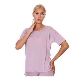 Nike Cj9326-501 Yoga Kadin T-Shirt