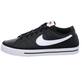 Nike Court Legacy erkek çocuk spor ayakkabısı, Siyah Beyaz Gum Açık Kahverengi, 36.5 EU
