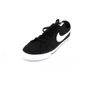 Nike Court Legacy erkek çocuk spor ayakkabısı, Siyah Beyaz Gum Açık Kahverengi, 36.5 EU