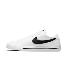 Nike Court Legacy erkek çocuk spor ayakkabısı, Siyah Beyaz Gum Açık Kahverengi, 36.5 EU