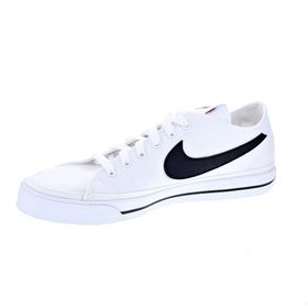 Nike Court Legacy erkek çocuk spor ayakkabısı, Siyah Beyaz Gum Açık Kahverengi, 36.5 EU