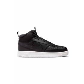 Nike Court Vision Mid Siyah Erkek Spor Ayakkabı