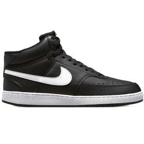 Nike Court Vision Mid Sneaker Bilekli Günlük Siyah Spor Ayakkabı