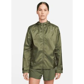 Nike CU3217-222 W NK ESSENTIAL JACKET Kahve Kapüşonlu Kadın İnce Mont