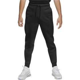 Nike CU4495-010 Erkek M Nsw Tch Flc Jggr Erkek Siyah Günlük Stil Eşofman Altı