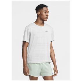 Nike CU5992-100 Beyaz Df Miler Top Ss Koşu Erkek T-Shirt