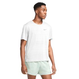 Nike CU5992-100 Beyaz Df Miler Top Ss Koşu Erkek T-Shirt