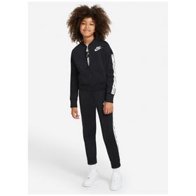 Nike CU8374-010 G Nsw Trk Suit Tricot Siyah Kız Çocuk Eşofman