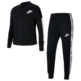 Nike CU8374-010 G Nsw Trk Suit Tricot Siyah Kız Çocuk Eşofman