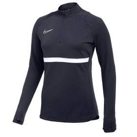 Nike CV2653-451 Kadın Dri-Fit Academy Kadın Lacivert Futbol Uzun Kollu Tişört