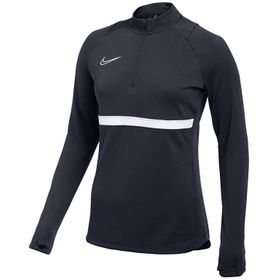 Nike CV2653-451 Kadın Dri-Fit Academy Kadın Lacivert Futbol Uzun Kollu Tişört