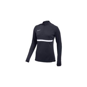 Nike CV2653-451 Kadın Dri-Fit Academy Kadın Lacivert Futbol Uzun Kollu Tişört