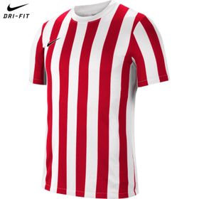 Nike CW3813-104 Dri-Fit Striped Division IV Erkek Beyaz Futbol Forma