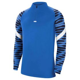 Nike CW5858-463 Mavi M NK DF Strke 21 Dril Top Erkek Eşofman Üst