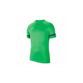 Nike CW6101-362 M Nk Df Acd21 Top Ss Erkek Yeşil Futbol T-shirt