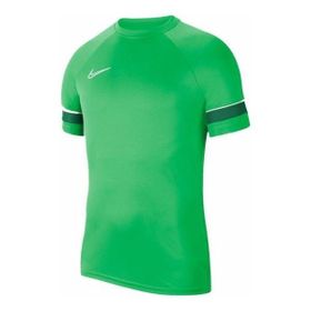 Nike CW6101-362 M Nk Df Acd21 Top Ss Erkek Yeşil Futbol T-shirt
