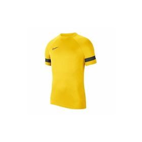 Nike CW6101-719 M Nk Df Acd21 Top Ss Erkek Sarı Futbol Erkek T-shirt