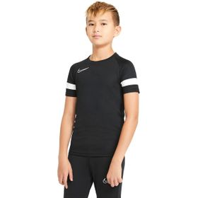 Nike CW6103-010 Y Nk Df Acd21 Top Ss Çocuk Siyah Futbol Tişört
