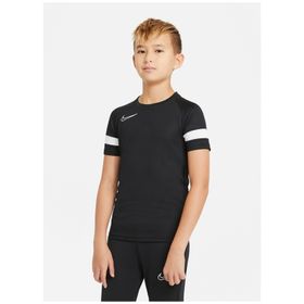 Nike CW6103-010 Y Nk Df Acd21 Top Ss Çocuk Siyah Futbol Tişört