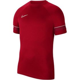 Nike CW6103-657 Kırmızı Y Nk Df Acd21 Top Ss Çocuk Futbol T-shirt