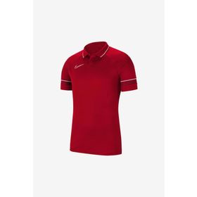 Nike CW6106-457 Kırmızı Y Academy 21 Polo Erkek Çcocuk T-shirt