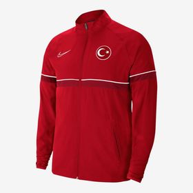 Nike CW6118-657 M Nk Df Acd21 Trk Jkt W Erkek Kırmızı Futbol Ceket