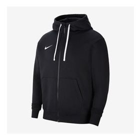 Nike CW6887-010 M Nk Flc Park20 Fz Hoodie Siyah Erkek Futbol Sweatshirt