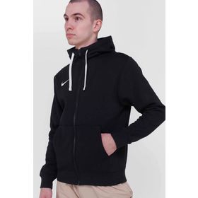 Nike CW6887-010 M Nk Flc Park20 Fz Hoodie Siyah Erkek Futbol Sweatshirt