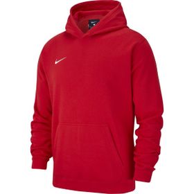 Nike CW6896-657-DIG Y Flc Park20 Po Hoodie Unisex Kırmızı Futbol Sweatshirt