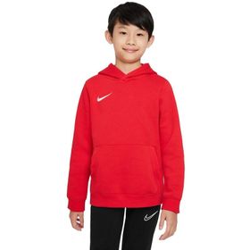Nike CW6896-657-DIG Y Flc Park20 Po Hoodie Unisex Kırmızı Futbol Sweatshirt
