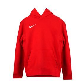 Nike CW6896-657-DIG Y Flc Park20 Po Hoodie Unisex Kırmızı Futbol Sweatshirt