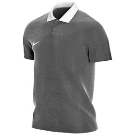 Nike CW6933-071 M Nk Df Park20 Polo Ss Polo Yaka Gri Erkek T-Shirt